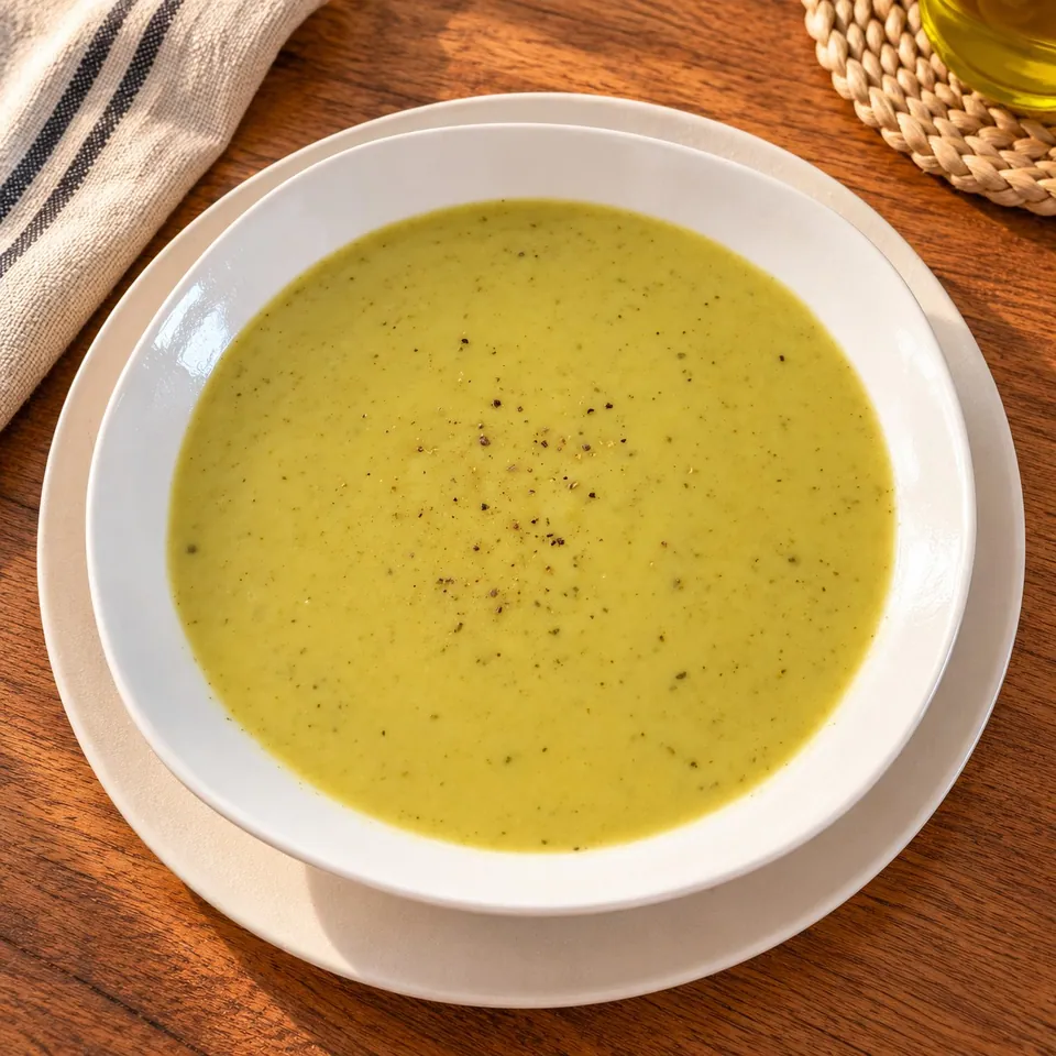 Crema de calabacín