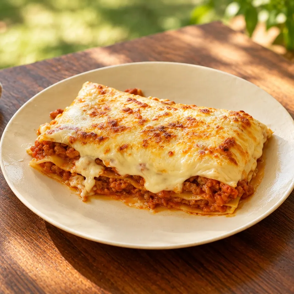 Lasaña de carne
