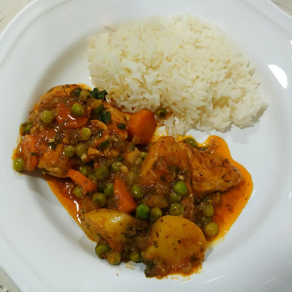 Estofado de pollo
