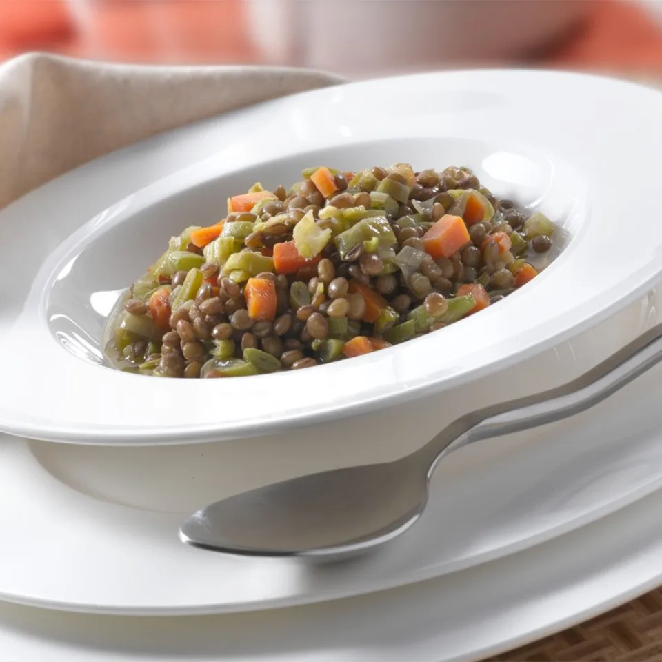 Lentejas con verduras
