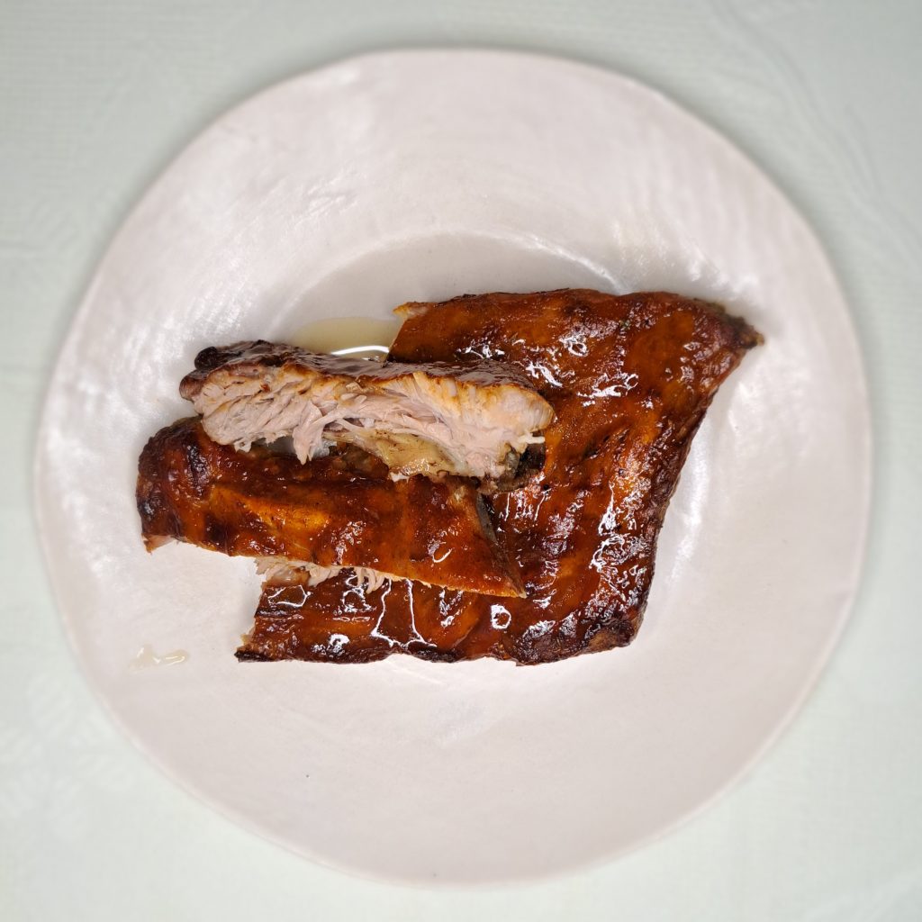 Costillas de cerdo asadas