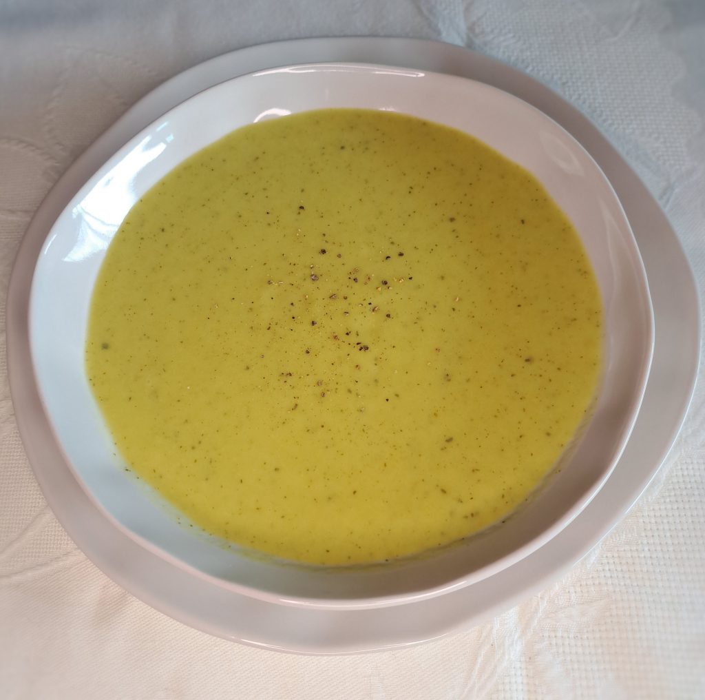 Crema de calabacín