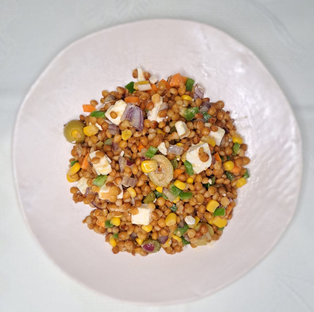 Ensalada de lentejas