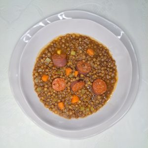 Lentejas con chorizo