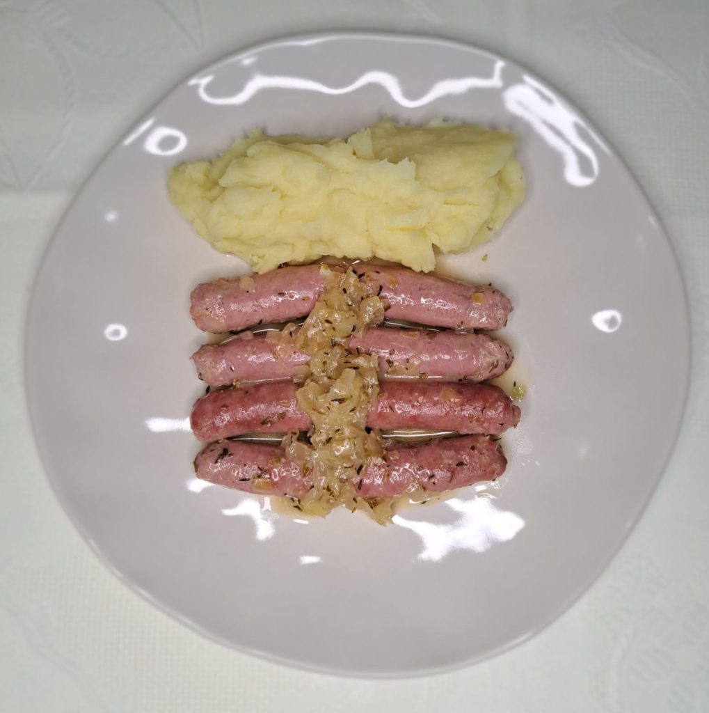 Salchichas a las finas hierbas