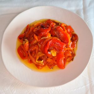 Ensalada de pimientos asados