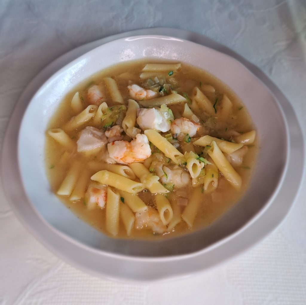 Sopa española de pescado