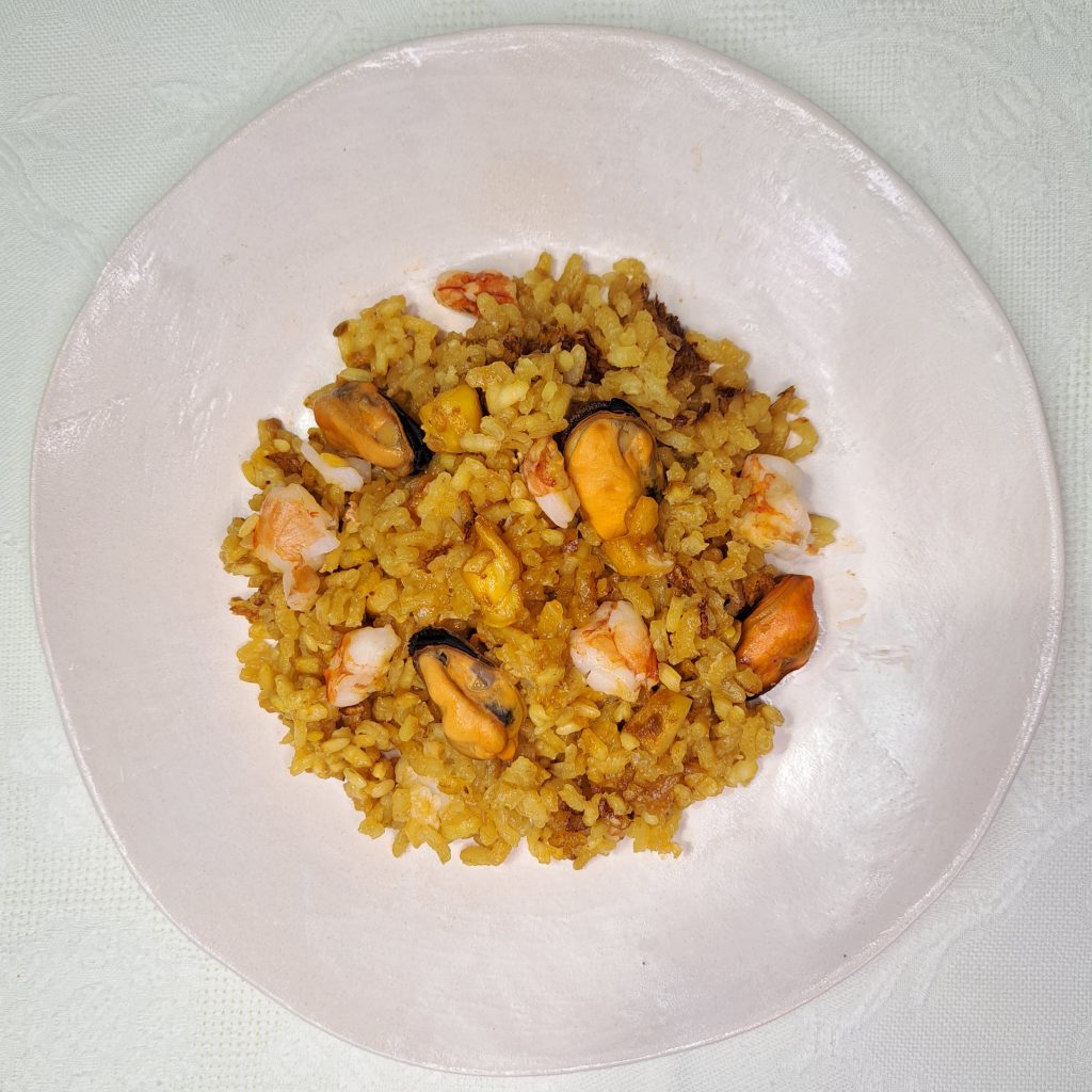 arroz del señoret. Comida casera a domicilio