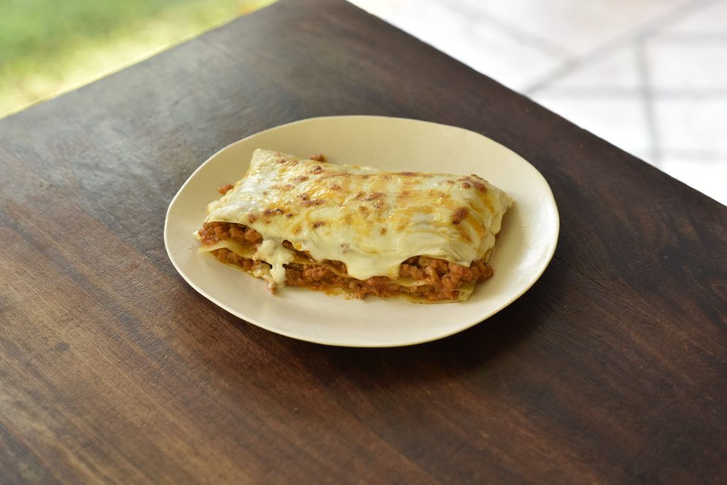Lasaña de carne